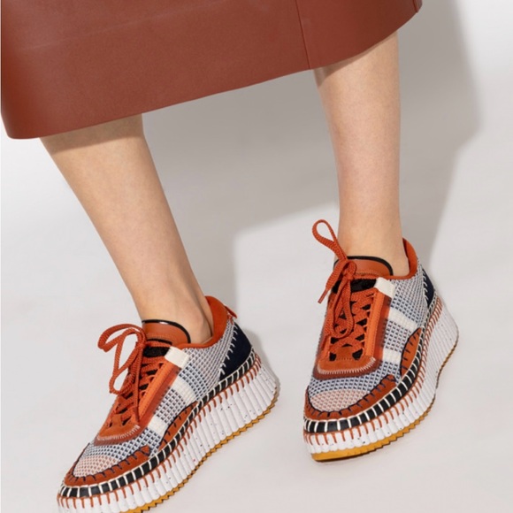 🚫SOLD🚫 Sz 37 Chloe Nama Sneaker - Picture 11 of 11